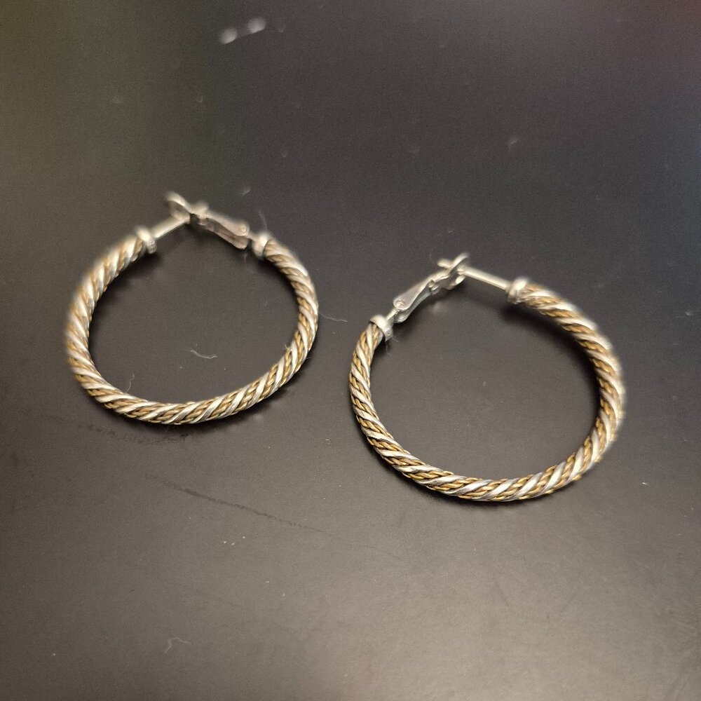 Grace & Heart ( Silpada ) Twist & Shout Earrings - image 1